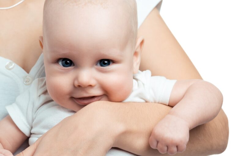 Baby in arms
