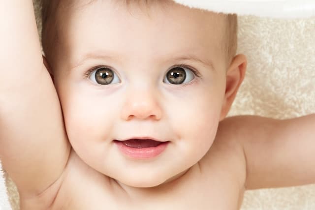 Happy baby