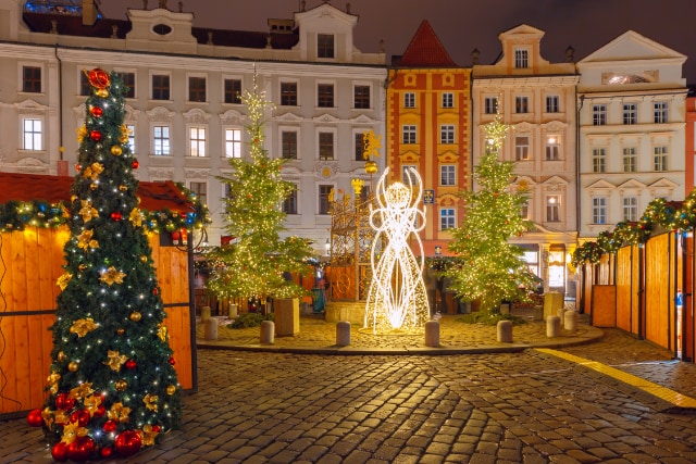 Old Town Christmas Square in Prague